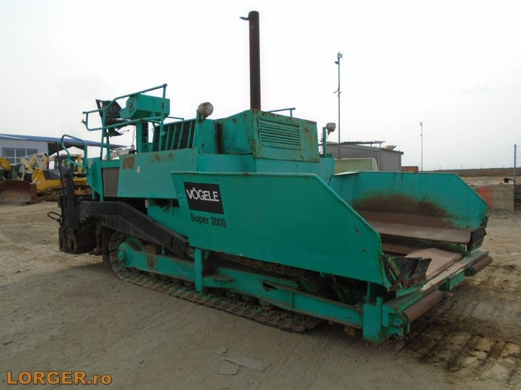 Vögele Super 2000 - Asphalt paver: picture 1 Vögele Super 2000 - Asphalt paver: picture 1