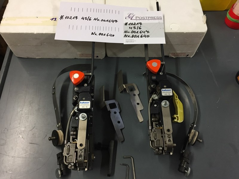 Hohner stitching heads 43/6 - Printing machinery: picture 1 Hohner stitching heads 43/6 - Printing machinery: picture 1