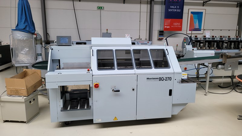 Horizon BQ-270 | 2010 | 693000 - Binding machine: picture 1 Horizon BQ-270 | 2010 | 693000 - Binding machine: picture 1