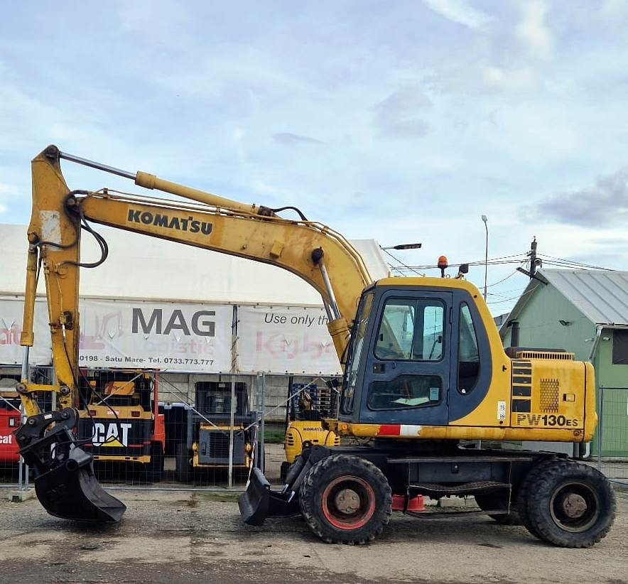 KOMATSU PW130 ES-6K - Wheel excavator: picture 3 KOMATSU PW130 ES-6K - Wheel excavator: picture 3