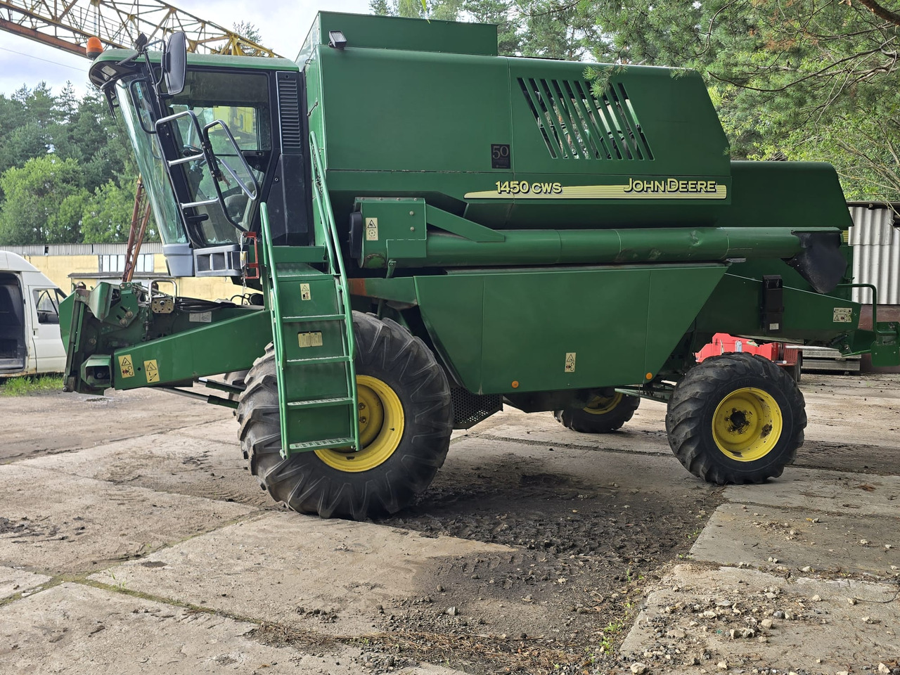 JOHN DEERE 1450 CWS - Combine harvester: picture 2 JOHN DEERE 1450 CWS - Combine harvester: picture 2