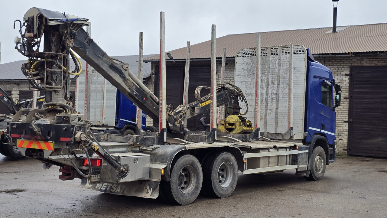 SCANIA R450 - Timber truck, Crane truck: picture 4 SCANIA R450 - Timber truck, Crane truck: picture 4