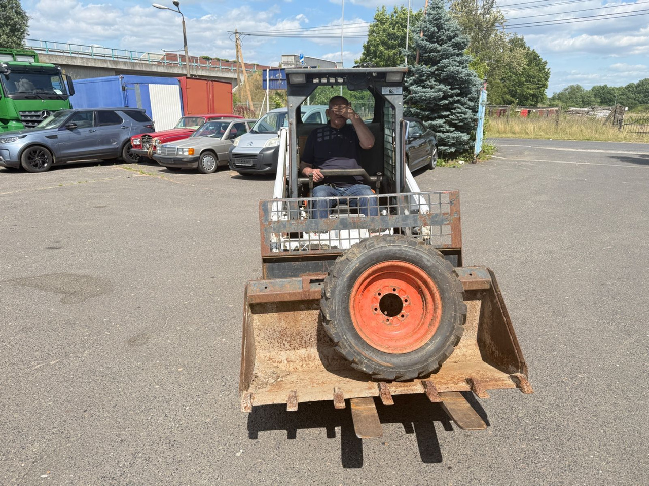 Bulldozer Bobcat 553: picture 9