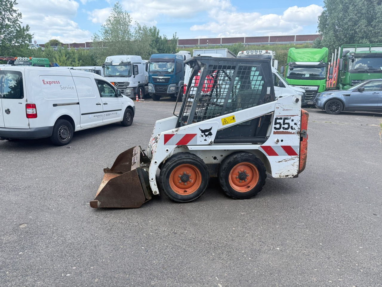 Bulldozer Bobcat 553: picture 6
