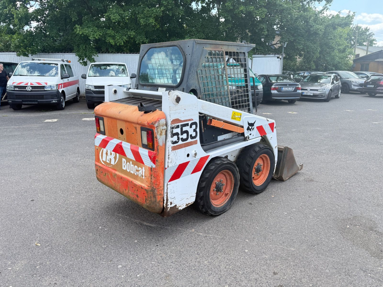 Bulldozer Bobcat 553: picture 8