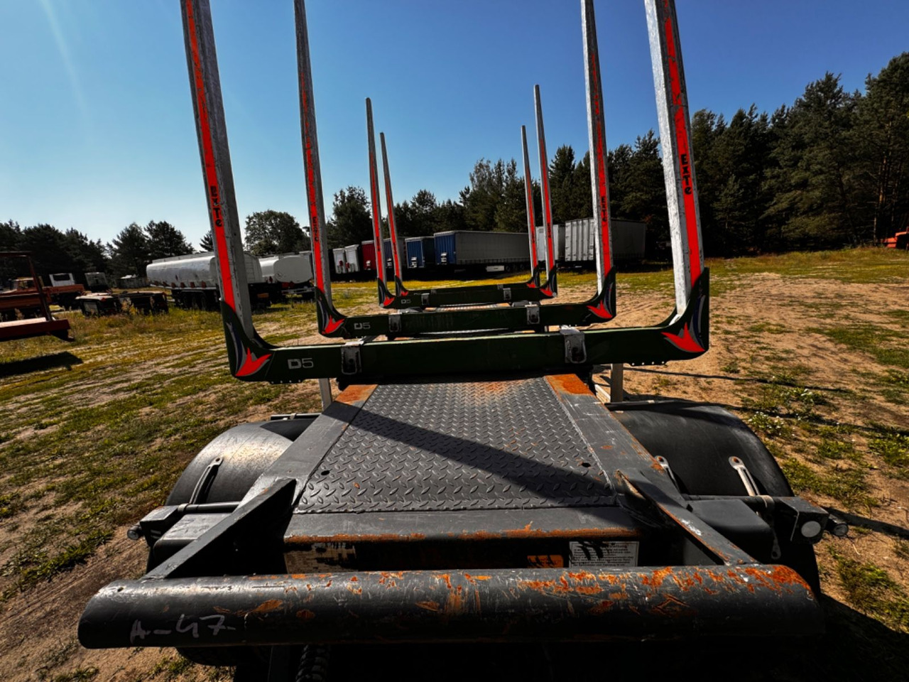 Timber trailer EBERT KHA 18: picture 14