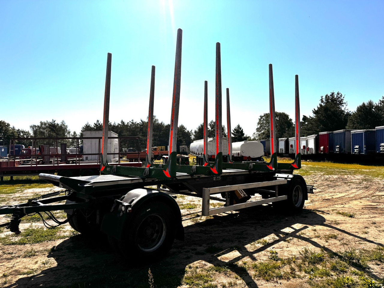 Timber trailer EBERT KHA 18: picture 8