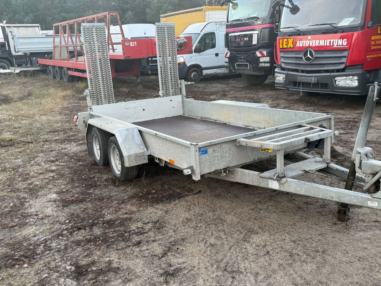 Humbaur HS-SENKO TA G VD LH6S Auffahrtstrampen - Low loader trailer: picture 2 Humbaur HS-SENKO TA G VD LH6S Auffahrtstrampen - Low loader trailer: picture 2