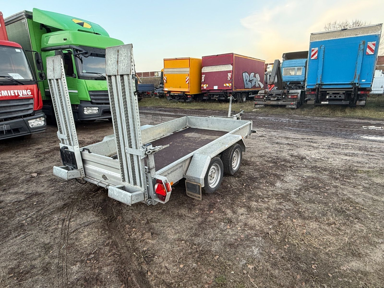 Humbaur HS-SENKO TA G VD LH6S Auffahrtstrampen - Low loader trailer: picture 3 Humbaur HS-SENKO TA G VD LH6S Auffahrtstrampen - Low loader trailer: picture 3