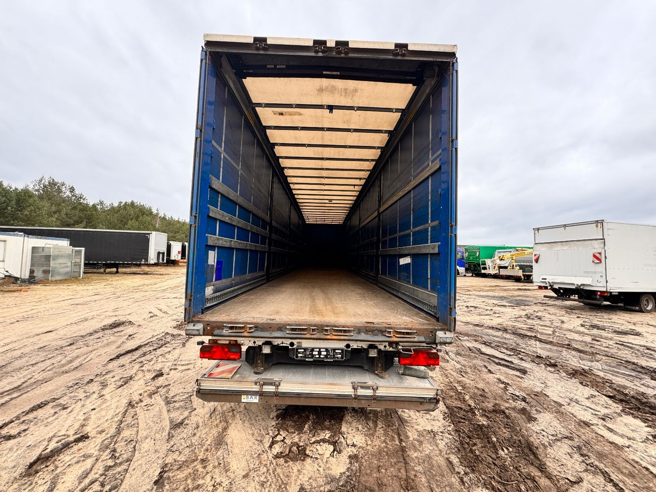 Curtainsider semi-trailer Krone SDP 27 ELB4-CS: picture 8