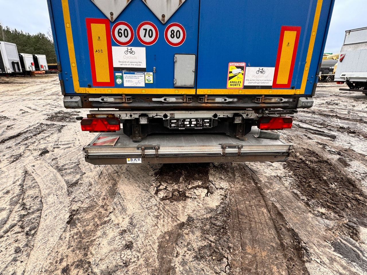 Curtainsider semi-trailer Krone SDP 27 ELB4-CS: picture 9