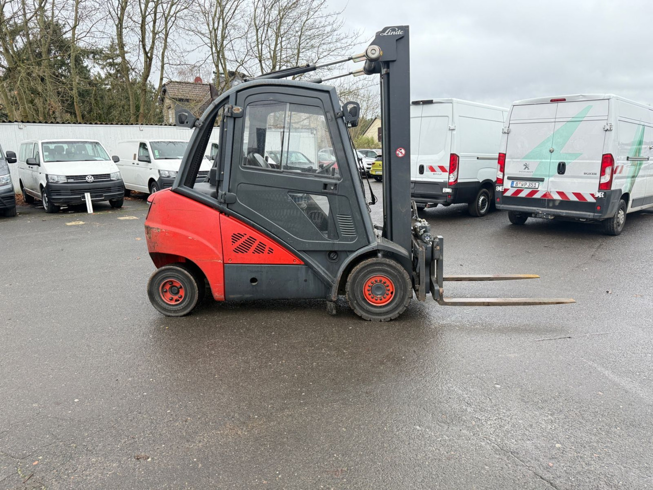 Linde H 30D-01 mit Drehgerät - Diesel forklift: picture 5 Linde H 30D-01 mit Drehgerät - Diesel forklift: picture 5