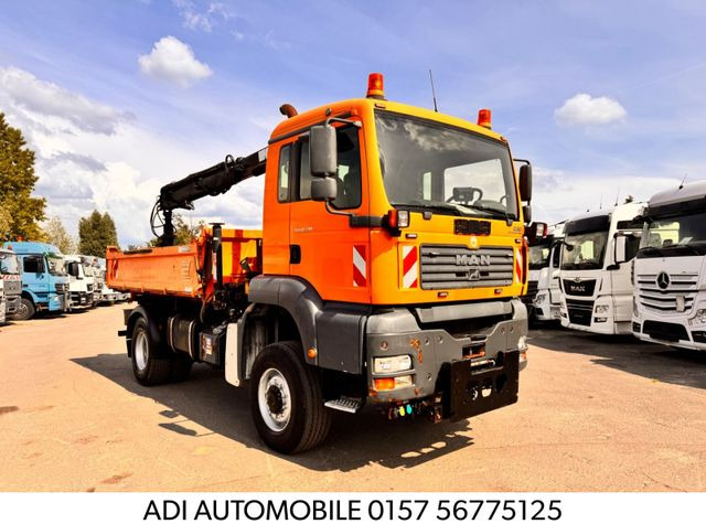 MAN TGA 18.310 Kipper - Kran 4x4 - Tipper, Crane truck: picture 1 MAN TGA 18.310 Kipper - Kran 4x4 - Tipper, Crane truck: picture 1