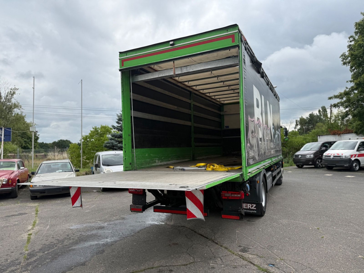 MAN TGM 15.290 Klima Temopmat Lbw - Curtainsider truck: picture 2 MAN TGM 15.290 Klima Temopmat Lbw - Curtainsider truck: picture 2