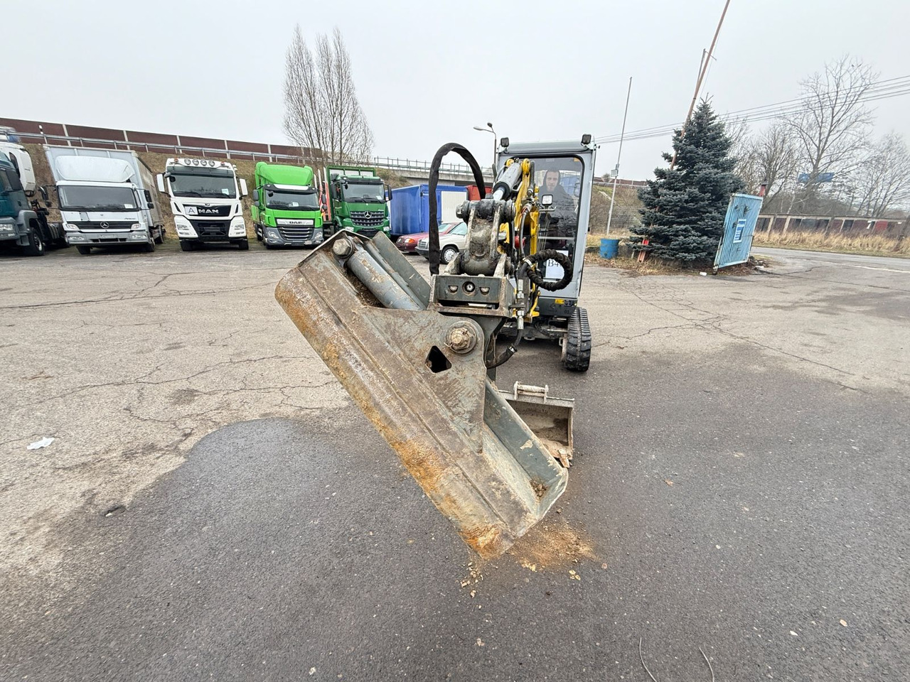 Mini excavator Neuson ET 18 2 Grabenlöffel 1 Grabenräumsc. Knikmatik: picture 10