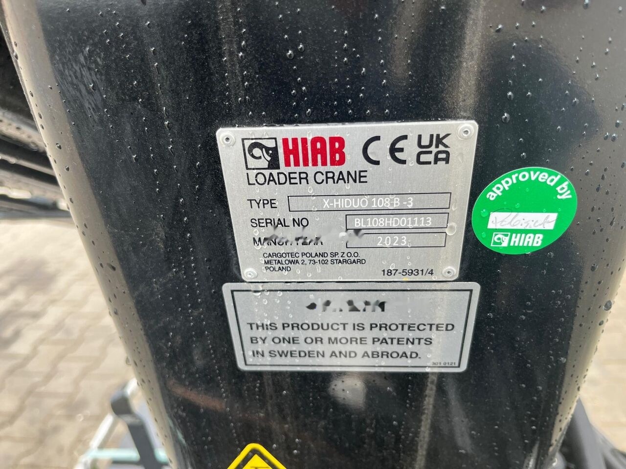New Loader crane HIAB HIAB 108 HIDuo: picture 8