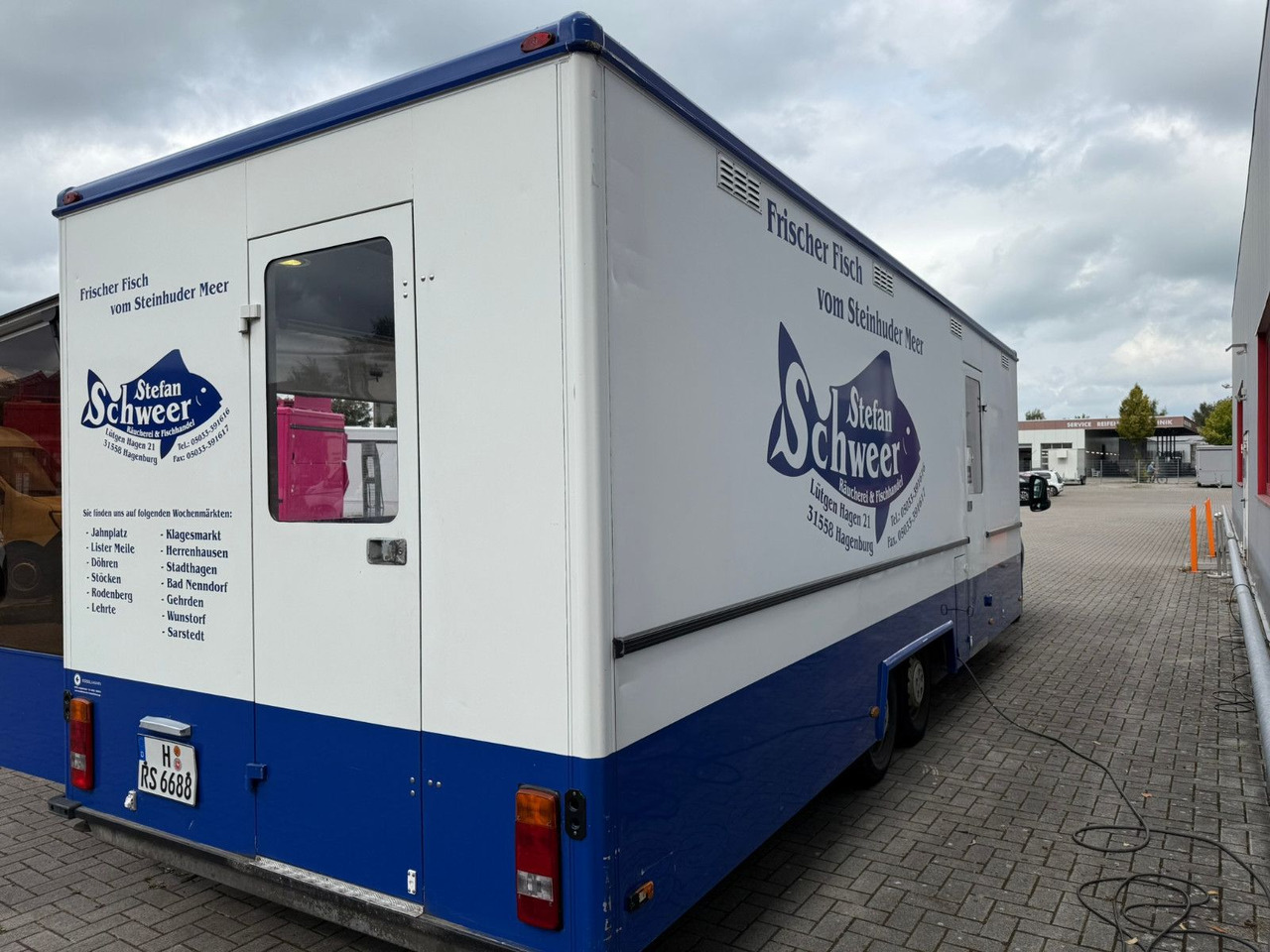 Vending truck Citroën ESSELMANN Fischmobil ähn Borco Höhns: picture 10