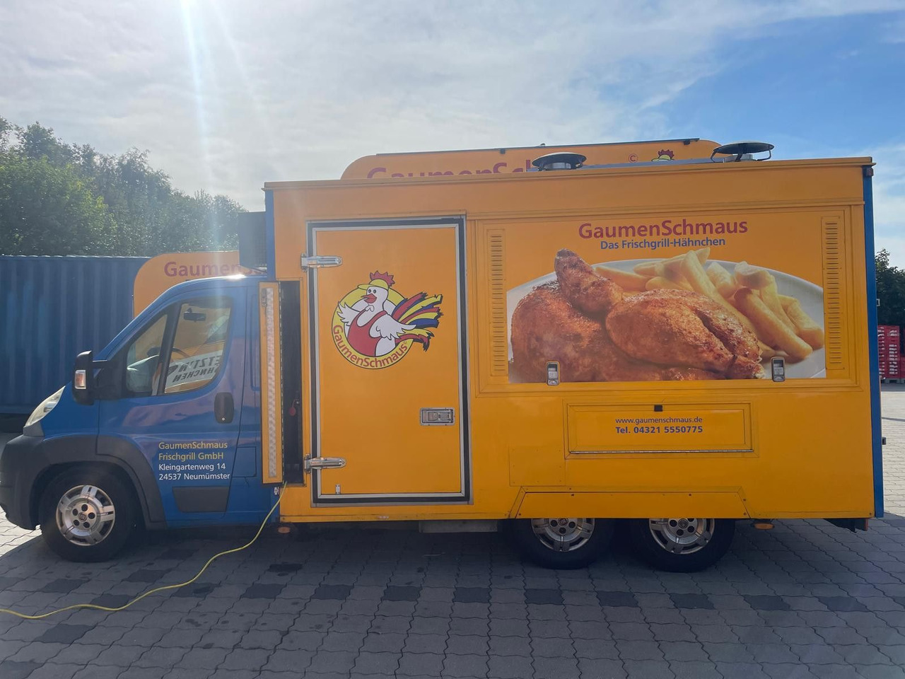 Fiat Hähnchengrill mobil Foodtruck - Vending truck: picture 3 Fiat Hähnchengrill mobil Foodtruck - Vending truck: picture 3