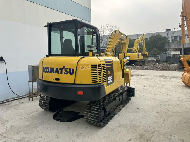 Komatsu PC56 - Mini excavator: picture 5 Komatsu PC56 - Mini excavator: picture 5