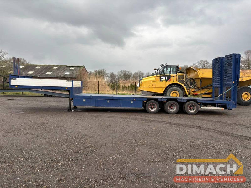 Bulthuis T 24 L spring, laadklep - Low loader semi-trailer: picture 1 Bulthuis T 24 L spring, laadklep - Low loader semi-trailer: picture 1