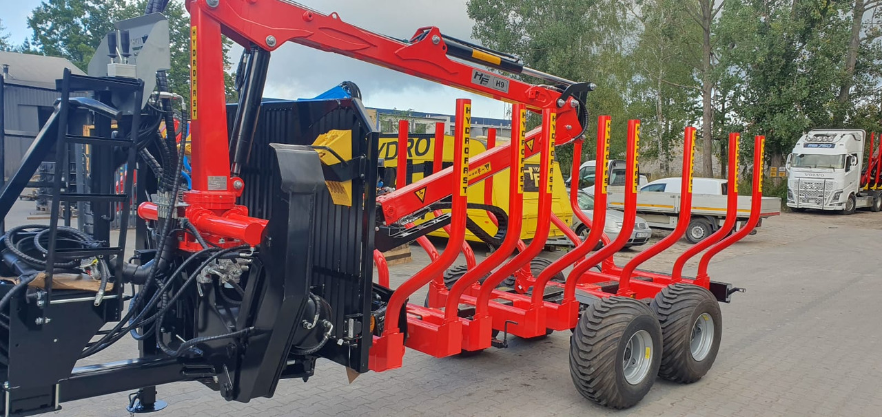HYDROFAST Przyczepa leśna / Timber trailer / Holzanhänger / Remorque à bois / Remolque para madera - Forestry trailer: picture 4 HYDROFAST Przyczepa leśna / Timber trailer / Holzanhänger / Remorque à bois / Remolque para madera - Forestry trailer: picture 4