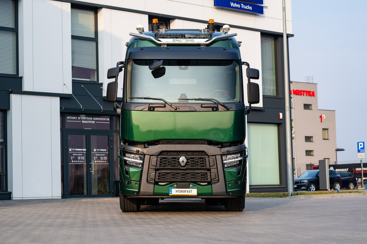 RENAULT TRUCKS C P6X4 DO DŁUŻYC na stanie / Renault type C P6x4 long timber transport body / Renault Typ C P6x4 mit langer Holztransportkonstruktion / / - Timber truck, Crane truck: picture 1 RENAULT TRUCKS C P6X4 DO DŁUŻYC na stanie / Renault type C P6x4 long timber transport body / Renault Typ C P6x4 mit langer Holztransportkonstruktion / / - Timber truck, Crane truck: picture 1