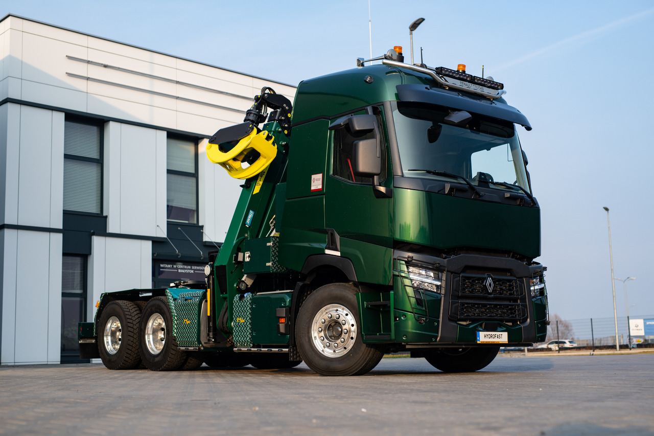 RENAULT TRUCKS C P6X4 DO DŁUŻYC na stanie / Renault type C P6x4 long timber transport body / Renault Typ C P6x4 mit langer Holztransportkonstruktion / / - Timber truck, Crane truck: picture 3 RENAULT TRUCKS C P6X4 DO DŁUŻYC na stanie / Renault type C P6x4 long timber transport body / Renault Typ C P6x4 mit langer Holztransportkonstruktion / / - Timber truck, Crane truck: picture 3