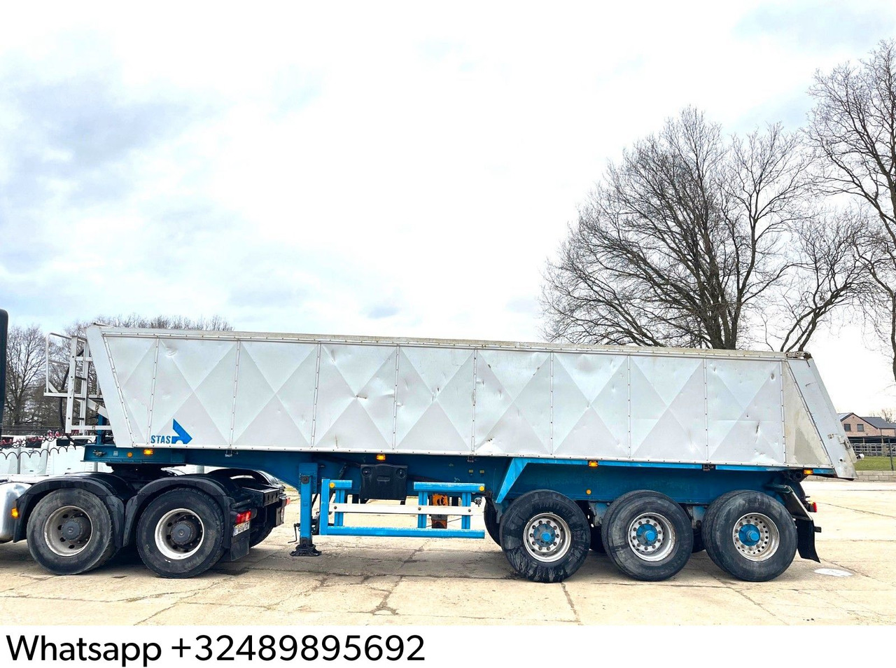 Stas SA339K/ALU/32 m3 - Tipper semi-trailer: picture 1 Stas SA339K/ALU/32 m3 - Tipper semi-trailer: picture 1
