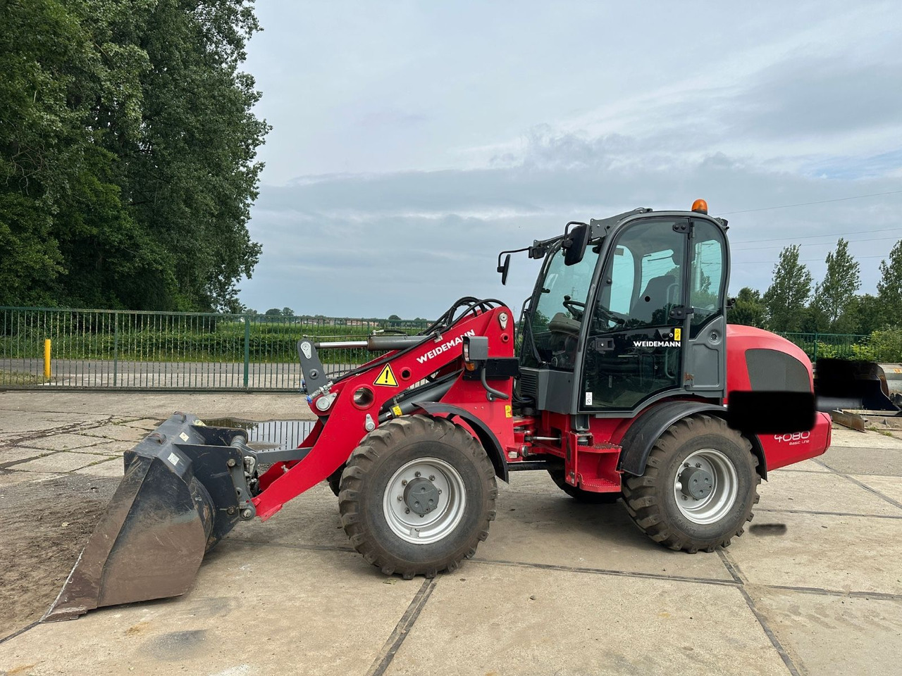 Weidemann 4080 Basic line - Wheel loader: picture 1 Weidemann 4080 Basic line - Wheel loader: picture 1