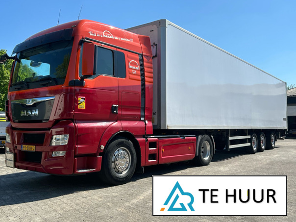 MAN TGX + kasttrailer / NL BE Verhuur / € 750 per week / Direct inzetbaar - Tractor unit: picture 1 MAN TGX + kasttrailer / NL BE Verhuur / € 750 per week / Direct inzetbaar - Tractor unit: picture 1