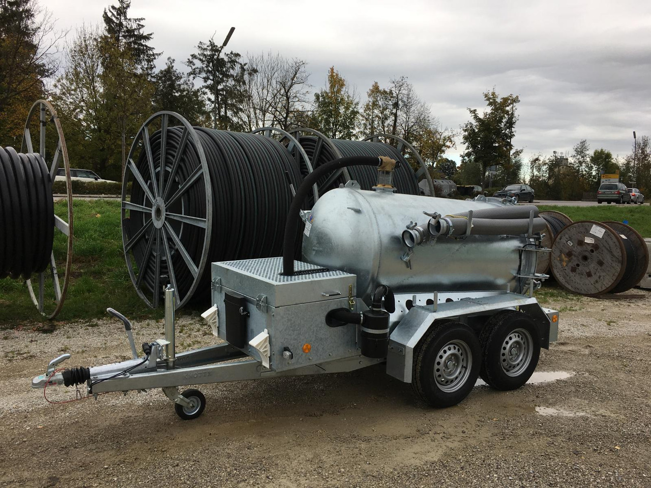 M-Vac 1500 Vacuum system specialized for drilling mud / vacuum container 1500l - Directional boring machine: picture 1 M-Vac 1500 Vacuum system specialized for drilling mud / vacuum container 1500l - Directional boring machine: picture 1