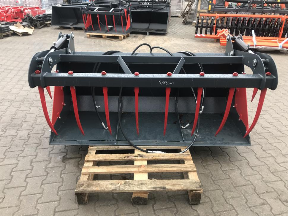 Lauderof Krokodilschaufel / Manure grab / Grappin à fumier / Benna coccodrillo / Ковш-захват / Łyżko-krokodyl 1,8 m - Clamp for Farm tractor: picture 1 Lauderof Krokodilschaufel / Manure grab / Grappin à fumier / Benna coccodrillo / Ковш-захват / Łyżko-krokodyl 1,8 m - Clamp for Farm tractor: picture 1