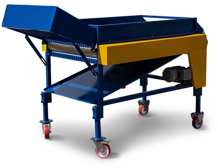 ROLMET Bürstenmaschine / Potato brush cleaner / Nettoyeuse à brosse / Pulitore a spazzole / Очиститель / Czyszczarka szczotkowa - Potato equipment: picture 2 ROLMET Bürstenmaschine / Potato brush cleaner / Nettoyeuse à brosse / Pulitore a spazzole / Очиститель / Czyszczarka szczotkowa - Potato equipment: picture 2