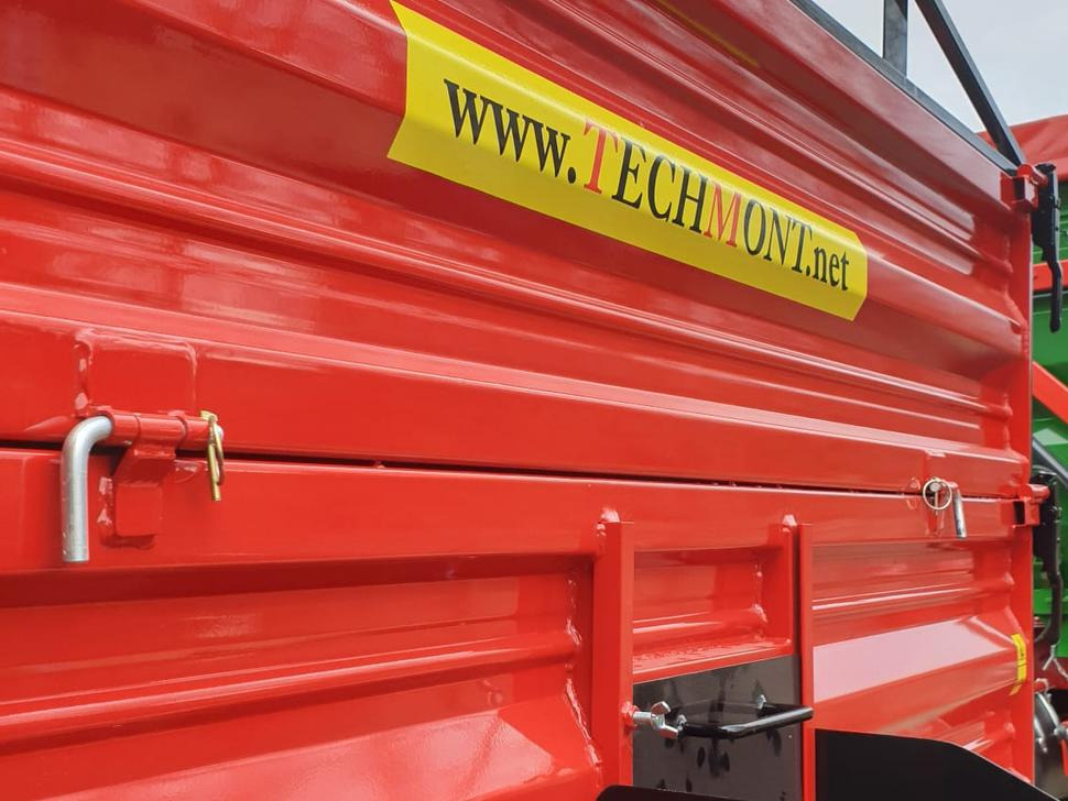 New Farm tipping trailer/ Dumper Techmont Anhänger / Trailer / Remorque / Rimorchio / Прицеп двухосный тандем / Przyczepa tandem PTTCW 310 10 t: picture 7