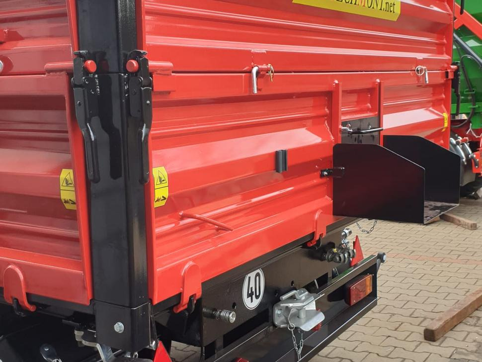 New Farm tipping trailer/ Dumper Techmont Anhänger / Trailer / Remorque / Rimorchio / Прицеп двухосный тандем / Przyczepa tandem PTTCW 310 10 t: picture 13