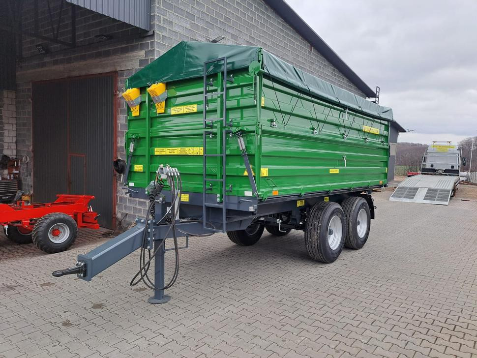New Farm tipping trailer/ Dumper Techmont Anhänger / Trailer / Remorque / Rimorchio / Прицеп двухосный тандем / Przyczepa tandem PTTCW 310 10 t: picture 30