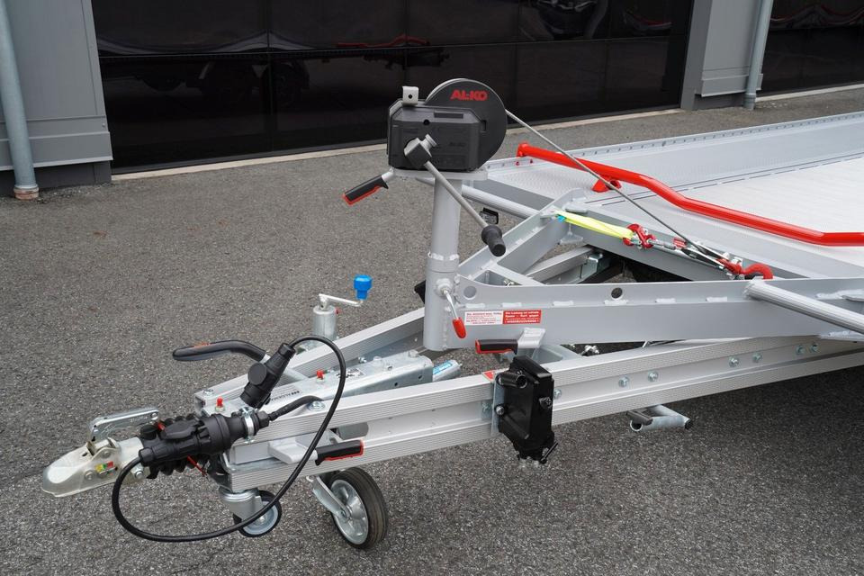 Autotransporter trailer Fitzel EURO-TRANS 35-21/48 X PROFI-ED. // Handseilwinde: picture 8 Autotransporter trailer Fitzel EURO-TRANS 35-21/48 X PROFI-ED. // Handseilwinde: picture 8