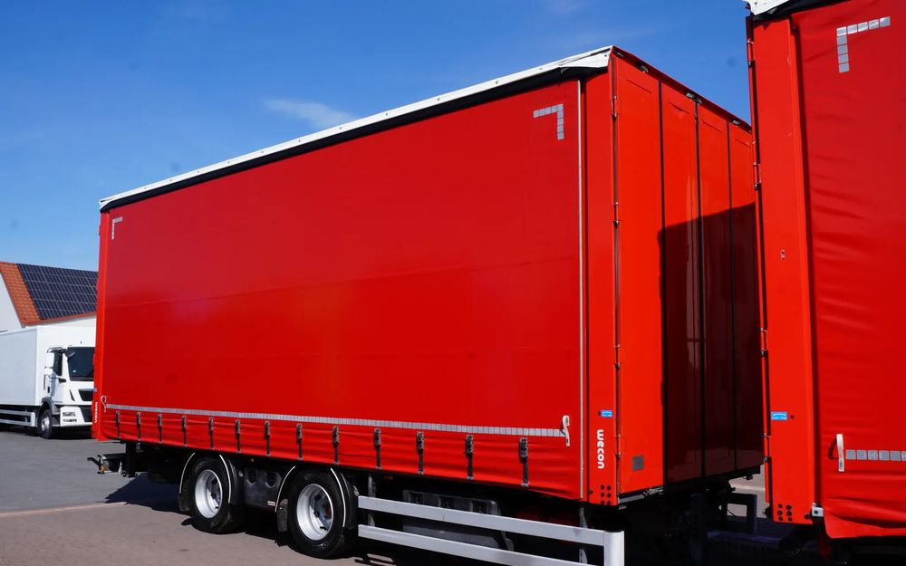 Curtainsider truck DAF XF 480 EURO 6 ZESTAW TANDEM PRZEJAZDOWY 120 M3  7,8 M + 7,8 M WECON: picture 6