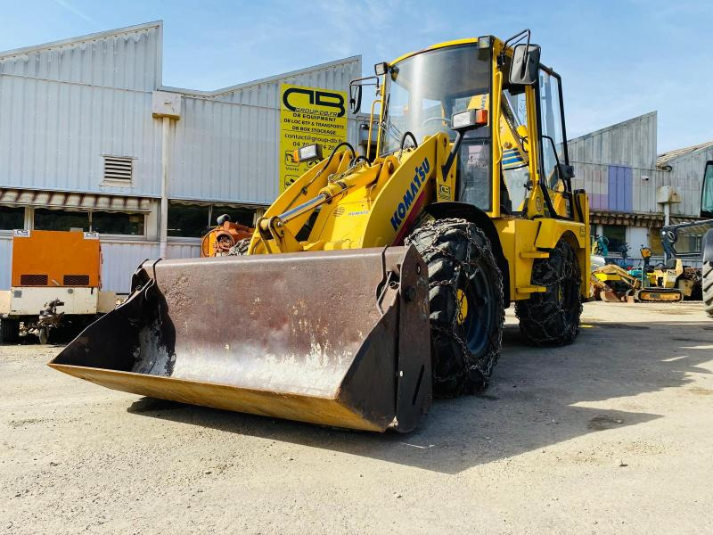 KOMATSU Tractopelle WB70 (NET DE TVA) - Backhoe loader: picture 1 KOMATSU Tractopelle WB70 (NET DE TVA) - Backhoe loader: picture 1
