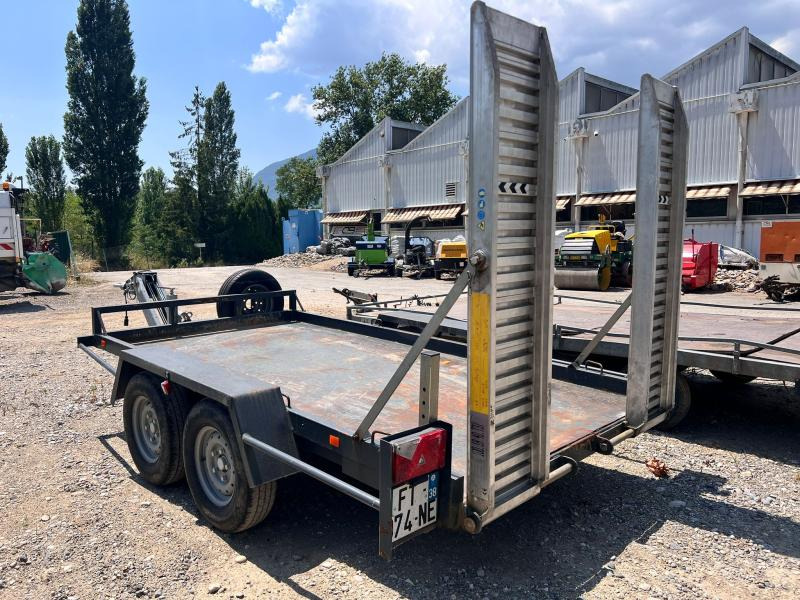 MANDRINOISE REMORQUE PORTE ENGINS 2 ESSIEUX 3T5 2020 - Low loader trailer: picture 2 MANDRINOISE REMORQUE PORTE ENGINS 2 ESSIEUX 3T5 2020 - Low loader trailer: picture 2