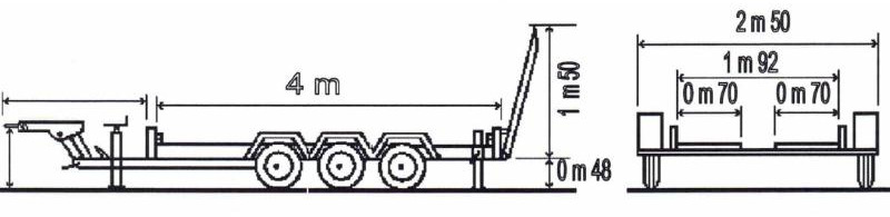 New Plant trailer Moiroud TR3500 3 ESSIEUX 3T5 NEUVE MOIROUD NOIRE LARGE: picture 10 New Plant trailer Moiroud TR3500 3 ESSIEUX 3T5 NEUVE MOIROUD NOIRE LARGE: picture 10