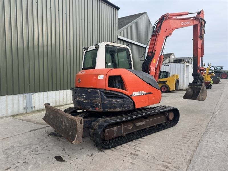 Kubota Kubota KX080-3 Digger - Crawler excavator: picture 4 Kubota Kubota KX080-3 Digger - Crawler excavator: picture 4