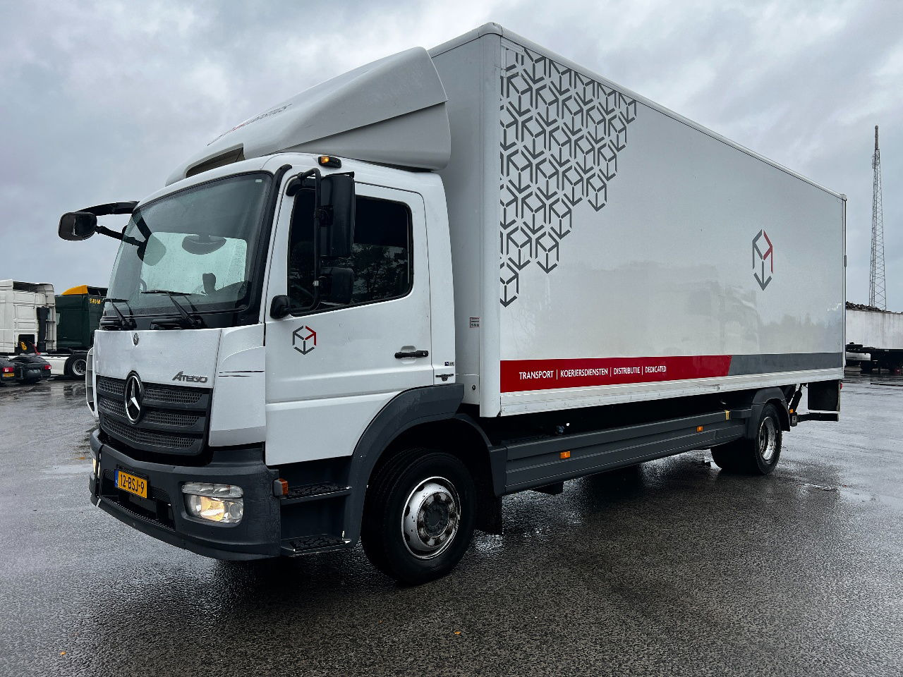 Mercedes-Benz Atego 1218 Euro 6, Full steel suspension - Box truck: picture 1 Mercedes-Benz Atego 1218 Euro 6, Full steel suspension - Box truck: picture 1
