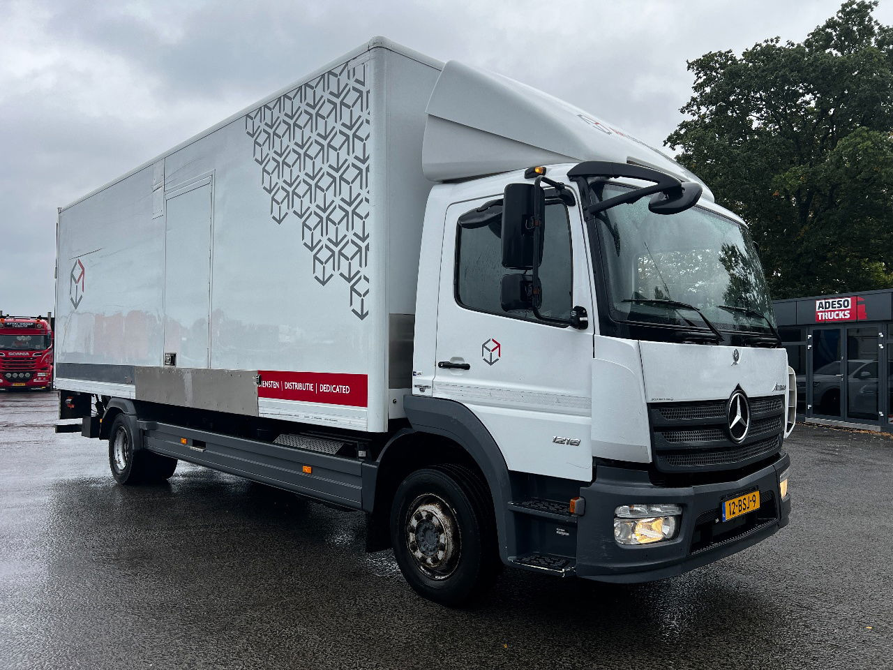Mercedes-Benz Atego 1218 Euro 6, Full steel suspension - Box truck: picture 2 Mercedes-Benz Atego 1218 Euro 6, Full steel suspension - Box truck: picture 2