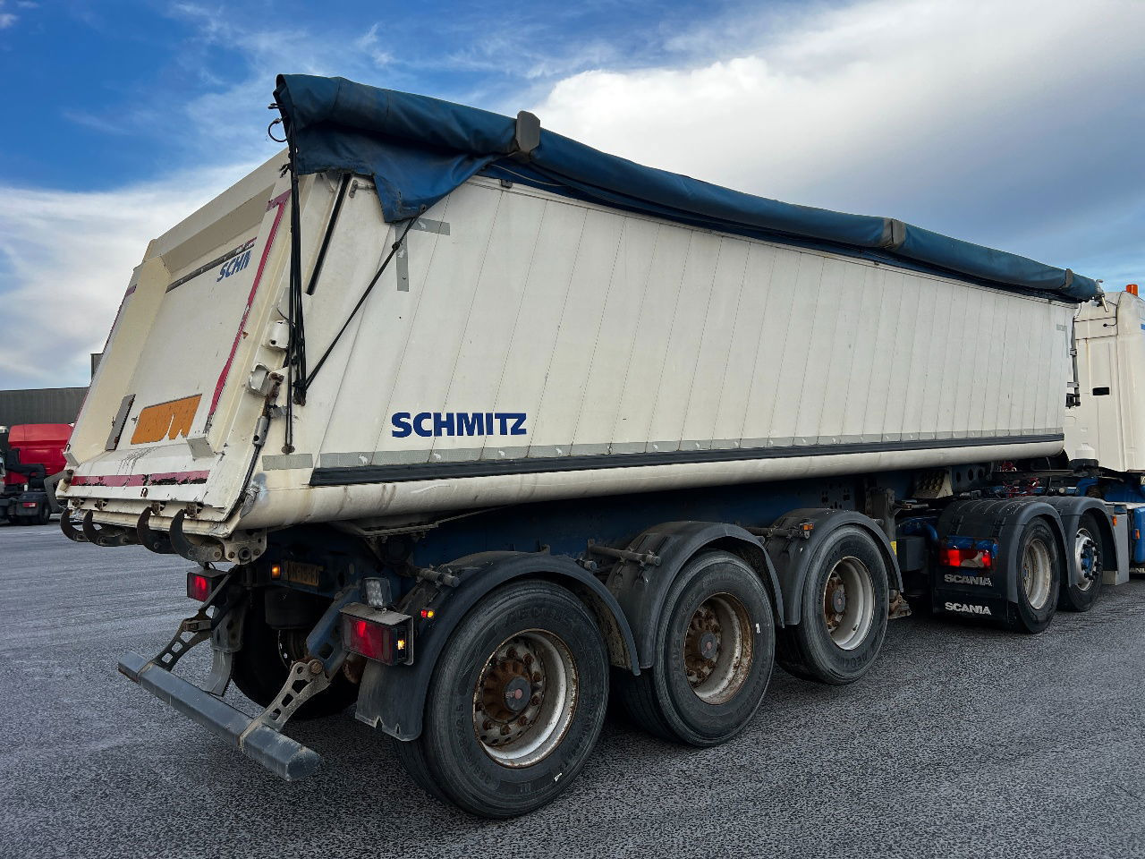 Schmitz Cargobull Gotha 27m3, SAF, ALU - Tipper semi-trailer: picture 4 Schmitz Cargobull Gotha 27m3, SAF, ALU - Tipper semi-trailer: picture 4