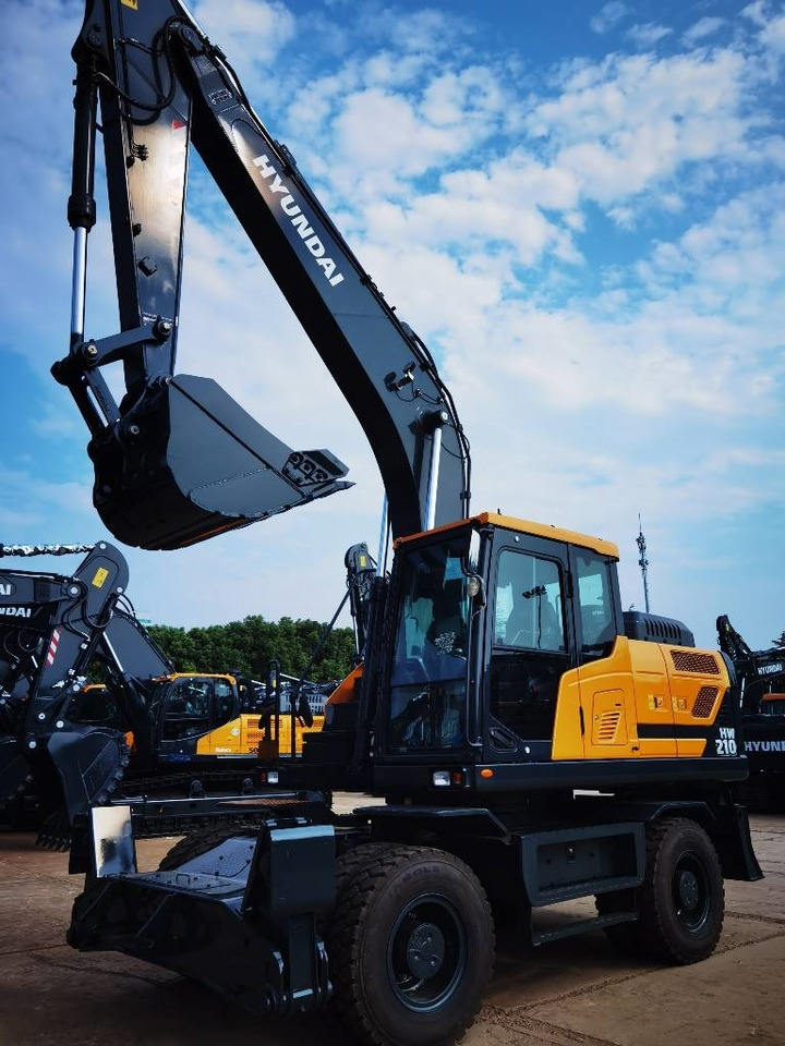 Hyundai 210W-9 - Wheel excavator: picture 4 Hyundai 210W-9 - Wheel excavator: picture 4