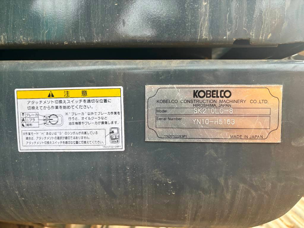 Crawler excavator Kobelco SK 210: picture 22
