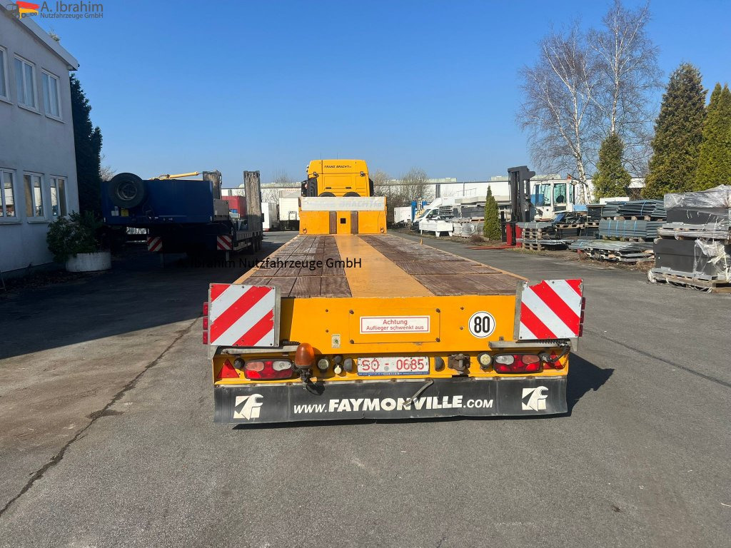 Low loader semi-trailer for transportation of heavy machinery Faymonville 5-A Ausziehbar bis 25m Deutsche Zulassung: picture 9