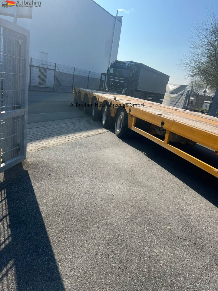 Low loader semi-trailer for transportation of heavy machinery Faymonville 5-A Ausziehbar bis 25m Deutsche Zulassung: picture 13