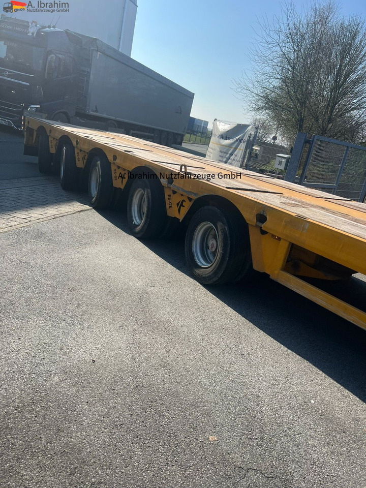 Low loader semi-trailer for transportation of heavy machinery Faymonville 5-A Ausziehbar bis 25m Deutsche Zulassung: picture 15